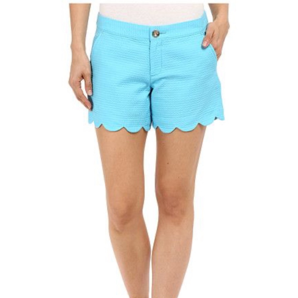 Lilly Pulitzer Buttercup Stretch Shorts Size 8